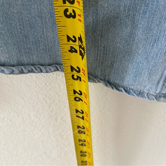 XHILARATION  DENIM SHIRT - Picture 2 of 6